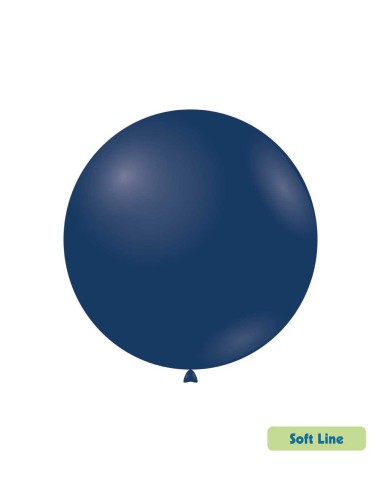 Palloncini Soft Line Pastello 18" - 46cm Midnight Blu 137 - 20pz | G3S