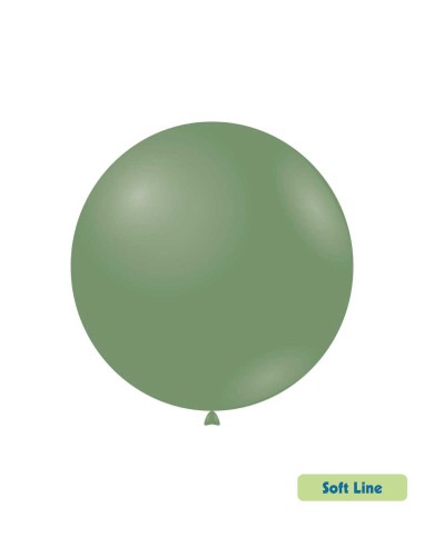 Palloncini Soft Line Pastello 18" - 46cm Verde Eucalipto 142 - 20pz | Vendita Ingrosso G3S