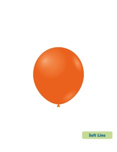 Palloncini Soft Line Pastello 5" - 13cm Arancione 131 - 100pz | Vendita Ingrosso G3S
