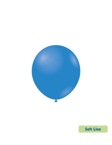 Palloncini Soft Line Pastello 5" - 13cm Blu Royal 130 - 100pz | G3S