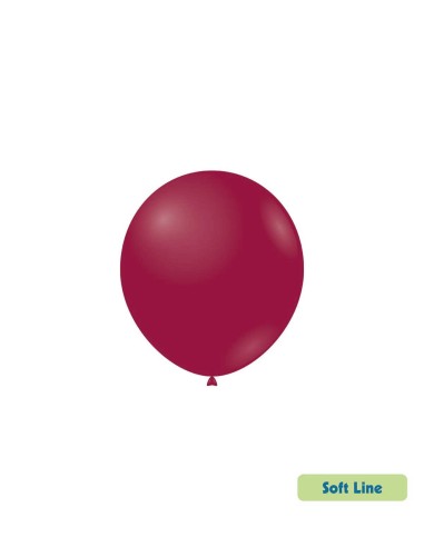 Palloncini Soft Line Pastello 5" - 13cm Cranberry 138 - 100pz | G3S