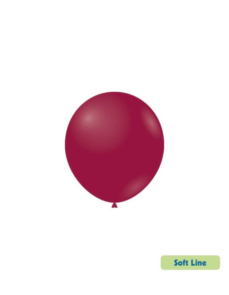 Palloncini Soft Line Pastello 5" - 13cm Cranberry 138 - 100pz | G3S