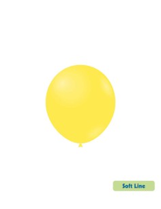 Palloncini Soft Line Pastello 5" - 13cm Giallo 132 - 100pz | G3S Ingrosso