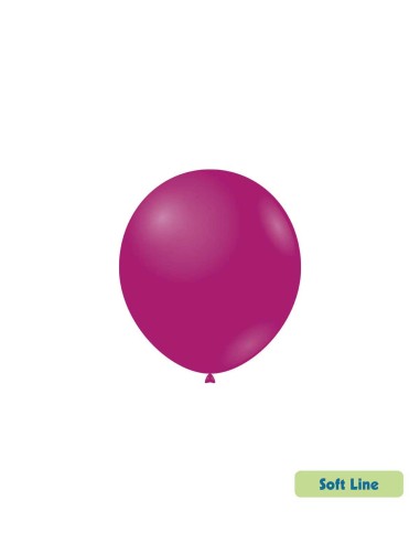 Palloncini Soft Line Pastello 5" - 13cm Magenta 135 - 100pz | G3S Ingrosso