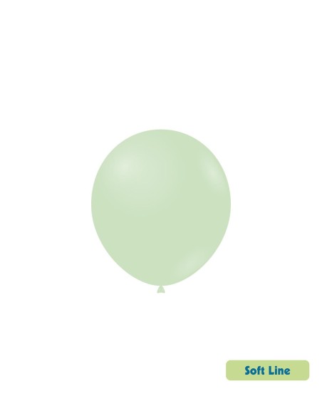 Palloncini Soft Line Pastello 5" - 13cm Menta Vintage 152 - 100pz | G3S Party