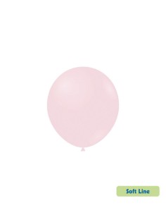 Palloncini Soft Line Pastello 5" - 13cm Rosa Baby 126 - 100pz | Vendita Ingrosso G3S