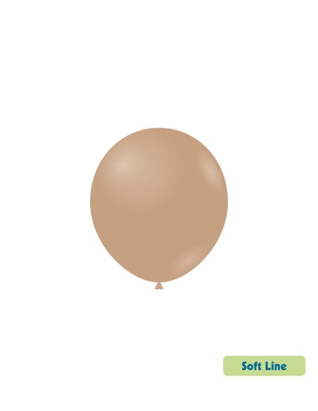 Palloncini Soft Line Pastello 5" - 13cm Sabbia del Deserto 145 - 100pz | G3S Ingrosso