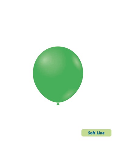 Palloncini Soft Line Pastello 5" - 13cm Verde 133 - 100pz | G3S Ingrosso