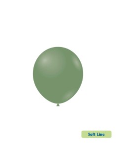 Palloncini Soft Line Pastello 5" - 13cm Verde Eucalipto 142 - 100pz | Vendita Ingrosso G3S