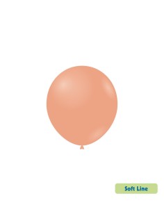 Palloncini Soft Line Pastello 5" - 13cm Arancione Vintage 149 - 100pz | G3S
