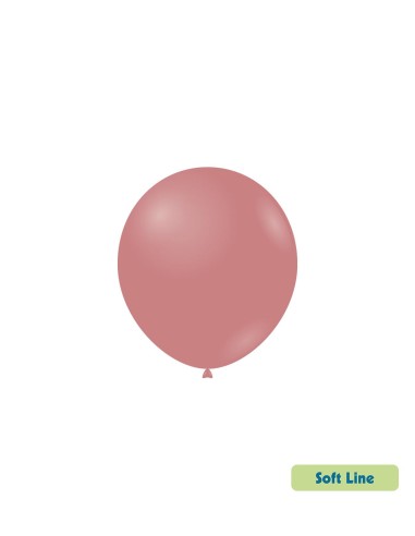 Palloncini Soft Line Pastello 5" - 13cm Rosa del Deserto 148 - 100pz | G3S Ingrosso