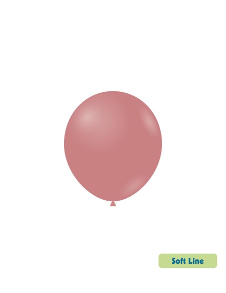Palloncini Soft Line Pastello 5" - 13cm Rosa del Deserto 148 - 100pz | G3S Ingrosso