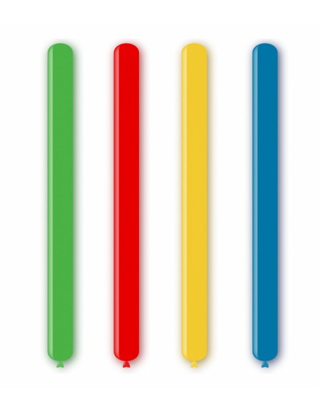 Palloncini Modellabili Soft Line Pastello 260 Colori Assortiti - 100pz | Vendita Ingrosso G3S