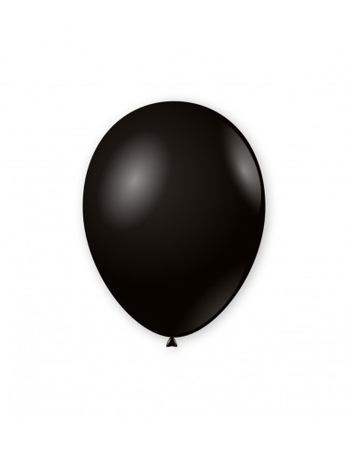 Palloncini Classic Line Pastello 10" - 26cm Nero 15 - 100pz | G3S Ingrosso