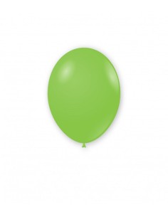 Palloncini Classic Line Pastello 10" - 26cm Verde Lime 18 - 100pz | G3S
