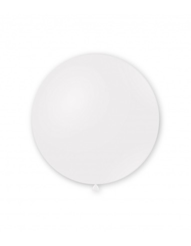 Palloncini Classic Line Pastello 19" - 48cm Bianco 10 - 50pz | Vendita Ingrosso G3S