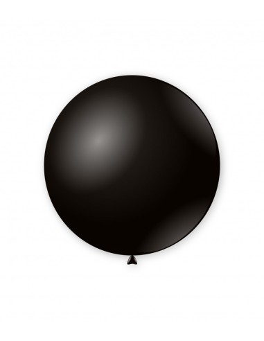 Palloncini Classic Line Pastello 19" - 48cm Nero 15 - 50pz | G3S Party
