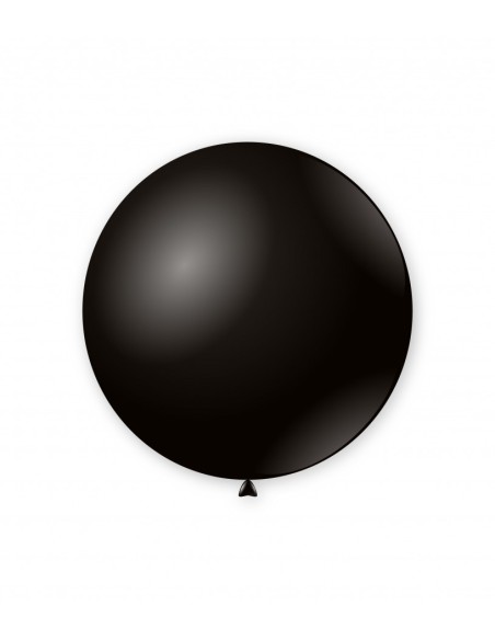 Palloncini Classic Line Pastello 19" - 48cm Nero 15 - 50pz | G3S Party