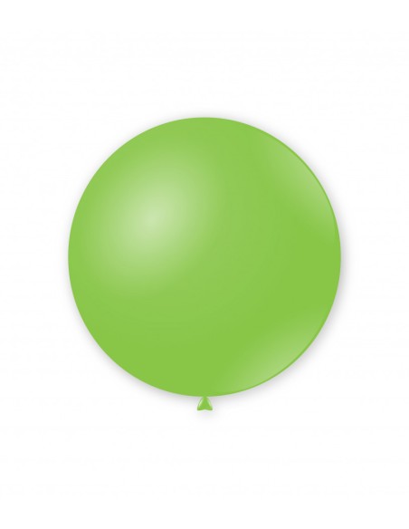 Palloncini Classic Line Pastello 19" - 48cm Verde Lime 18 - 50pz | G3S Ingrosso