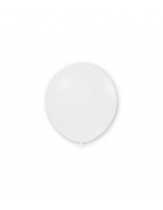 Palloncini Classic Line Pastello 5" - 13cm Bianco 10 - 100pz | G3S