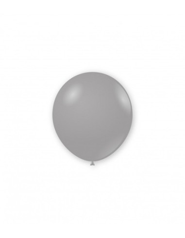 Palloncini Classic Line Pastello 5" - 13cm Grigio 17 - 100pz | G3S Party