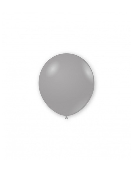 Palloncini Classic Line Pastello 5" - 13cm Grigio 17 - 100pz | G3S Party