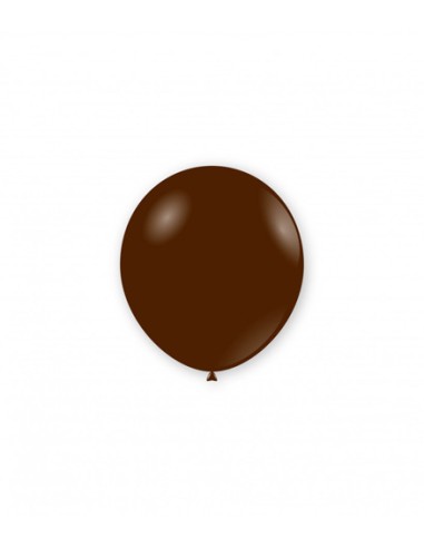 Palloncini Classic Line Pastello 5" - 13cm Marrone 31 - 100pz | G3S Party