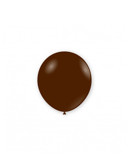 Palloncini Classic Line Pastello 5" - 13cm Marrone 31 - 100pz | G3S Party