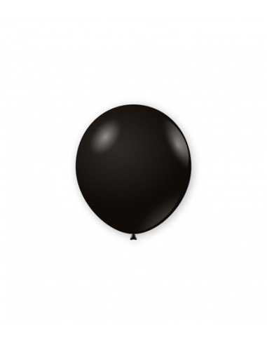 Palloncini Classic Line Pastello 5" - 13cm Nero 15 - 100pz | G3S Ingrosso