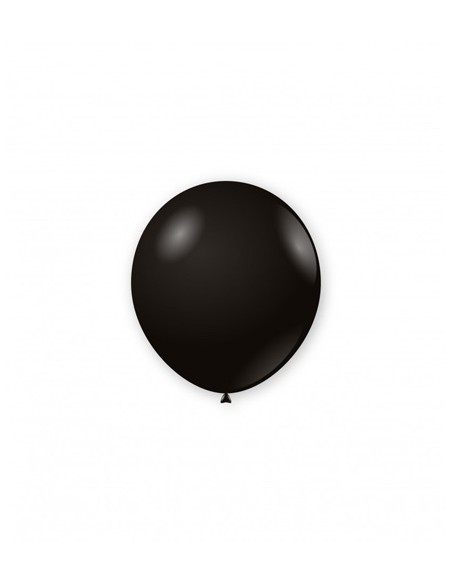 Palloncini Classic Line Pastello 5" - 13cm Nero 15 - 100pz | G3S Ingrosso