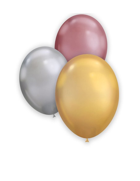 Palloncini Classic Line Cromato 13" - 33cm Colori Assortiti - 50pz | G3S Party
