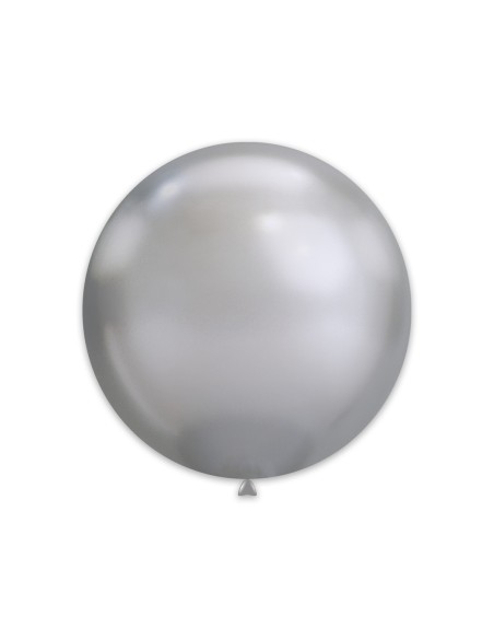 Palloncini Classic Line Cromato 19" - 48cm Argento 89 - 25pz | G3S Ingrosso
