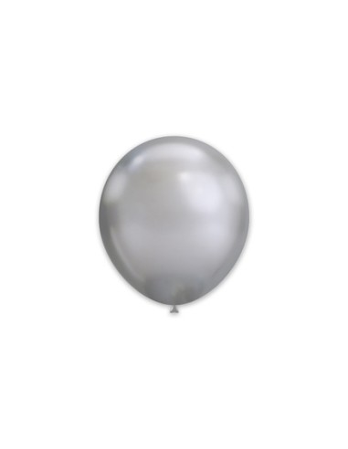 Palloncini Classic Line Cromato 5" - 13cm Argento 89 - 100pz | G3S Ingrosso