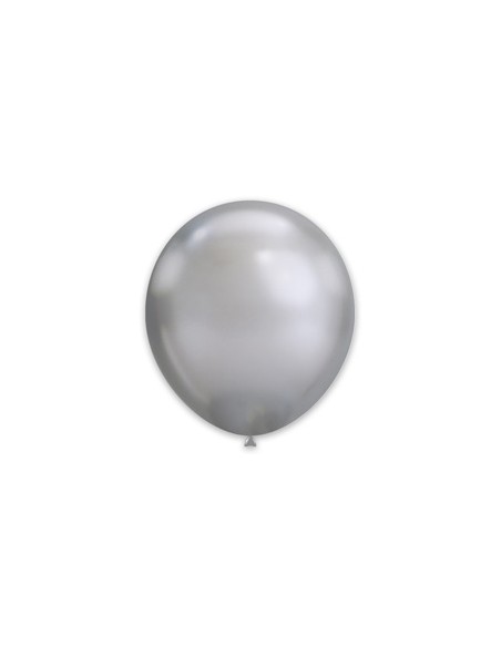 Palloncini Classic Line Cromato 5" - 13cm Argento 89 - 100pz | G3S Ingrosso