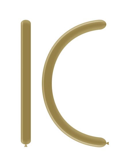 Palloncini Modellabili Classic Line Cromato 260 Oro 88 - 100pz | G3S Party