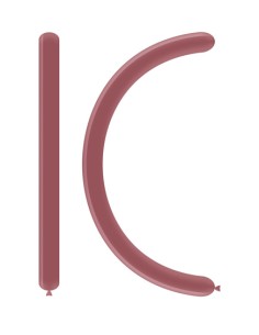 Palloncini Modellabili Classic Line Cromato 260 Rosa 91 - 100pz | Vendita Ingrosso G3S