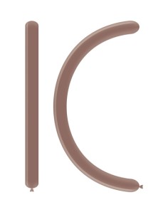 Palloncini Modellabili Classic Line Cromato 260 Rosa Gold 96 - 100pz | G3S Ingrosso