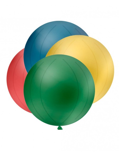 Palloncini Classic Line Metallizzato 19" - 48cm Colori Assortiti - 50pz | G3S Ingrosso