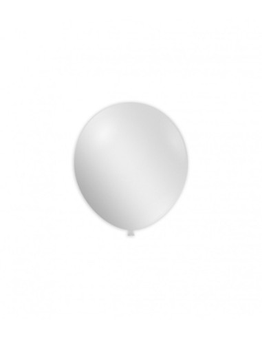 Palloncini Classic Line Metallizzato 5" - 13cm Bianco 62 - 100pz | Vendita Ingrosso G3S