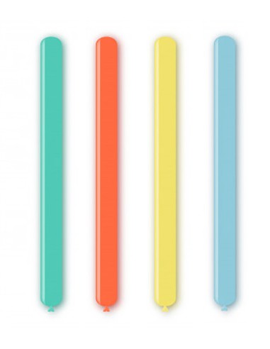 Palloncini Modellabili Classic Line Pastello 260 Colori Assortiti - 100pz | G3S Party