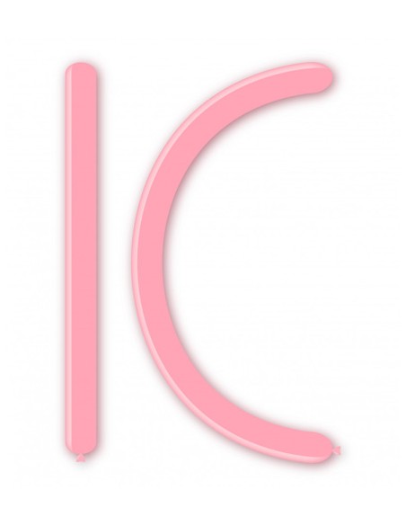 Palloncini Modellabili Classic Line Pastello 260 Rosa 24 - 100pz | G3S Ingrosso