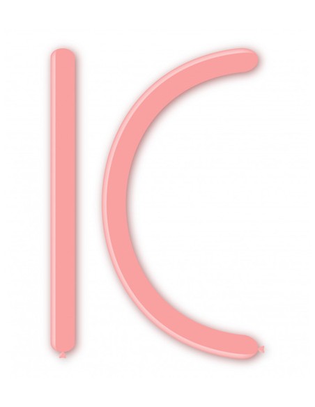 Palloncini Modellabili Classic Line Pastello 260 Rosa Baby 40 - 100pz | G3S Ingrosso