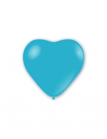 Palloncini Cuore Classic Line Pastello 11" - 25cm Celeste 46 - 100pz | G3S