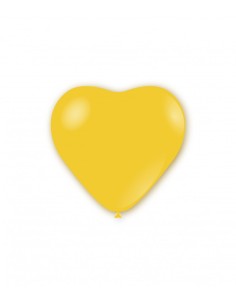 Palloncini Cuore Classic Line Pastello 11" - 25cm Giallo 11 - 100pz | G3S
