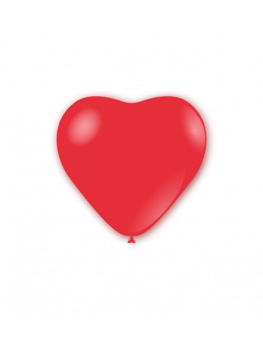 Palloncini Cuore Classic Line Pastello 11" - 25cm Rosso 19 - 100pz | G3S Ingrosso