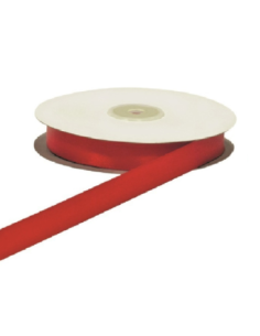 Nastro Doppio Raso 10 mm x 50 m - Rosso - vista bobina 2