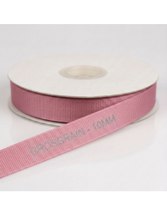 Nastro Grosgrain 10 mm x 50 m - Rosa - vista bobina