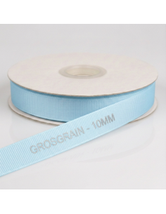 Nastro Grosgrain 10 mm x 50 m - Cielo - vista bobina
