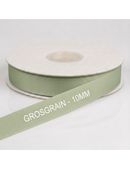 Nastro Grosgrain 10 mm x 50 m - Muschio - vista bobina
