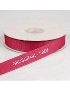 Nastro Grosgrain 10 mm x 50 m - Fuxia - vista bobina